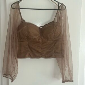 Gypsy Bazaar Brown Top